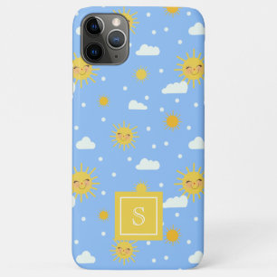 Cute Happy Sunshine Sky Pattern Case-Mate iPhone Case