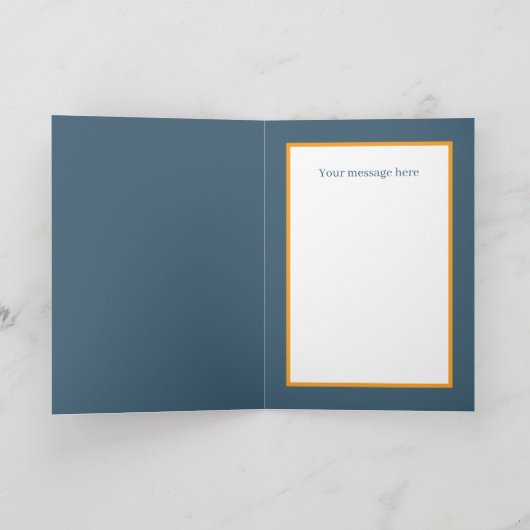 Cute Happy Thanksgiving customizable truck Feestdagen Kaart (Binnen)