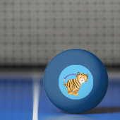 Cute happy tijgerkub cartoon pingpongbal (Net)