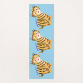 Cute happy tijgerkub cartoon yogamat (Voorkant)