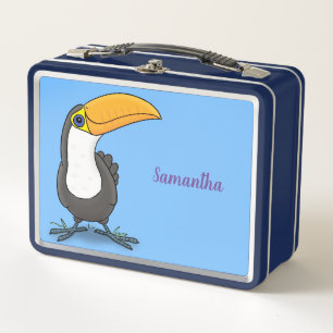 Cute happy toucan cartoon illustratie