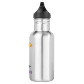 Cute happy toucan cartoon illustratie waterfles  (Rechts)