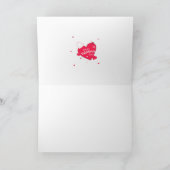 Cute Happy Valentine Day Kaart (Binnen)