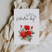 Cute Happy Valentine Day Kaart