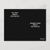 Cute Happy Valentines Day Dog Mam Love Hearts Red Briefkaart (Achterkant)