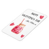 Cute Happy Valentines Day from Mom Flexible Magnet Magneet (Linkerzijde)