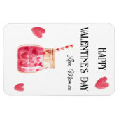 Cute Happy Valentines Day from Mom Flexible Magnet Magneet (Horizontaal)