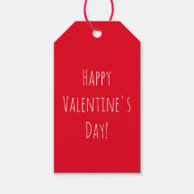 Cute Happy Valentine's Day Red Simple