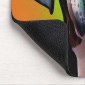 Cute Harlequin Great Dane Muismat (Hoek)