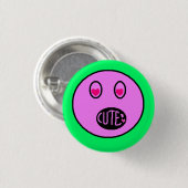 CUTE Hart Ogen Emoji Pastel Pixel Art Knop Ronde Button 3,2 Cm (Voorkant /achterkant)