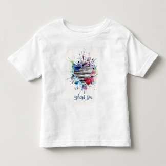 Cute Harten En Wassen In Waterverf T-Shirt