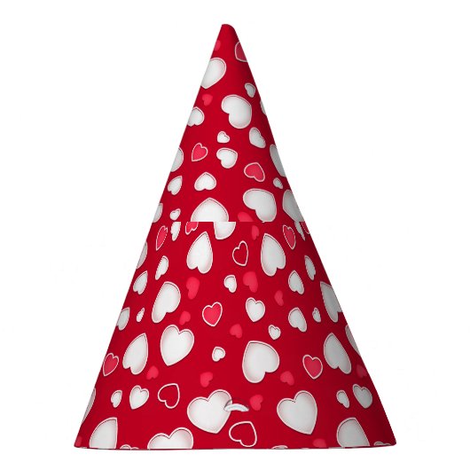 Cute harten feesthoedjes (Rechts)