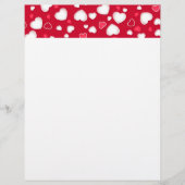 Cute harten flyer (Voorkant)