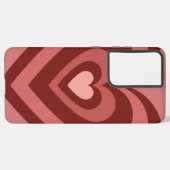 Cute hartesthesie samsung galaxy hoesje (Linkerkant)