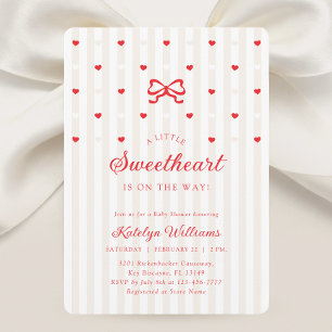 Cute Hartje Geslacht Neutrale Baby Shower Kaart