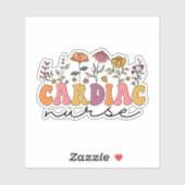 Cute hartverpleegkundige sticker (Vel)