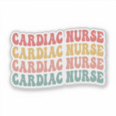 Cute hartverpleegkundige sticker (Voorkant)