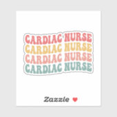 Cute hartverpleegkundige sticker (Vel)