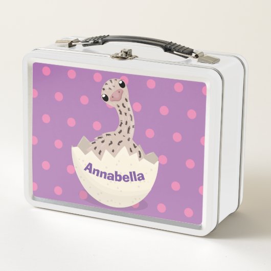 Cute hatching baby ostrich cartoon illustration (Voorkant)