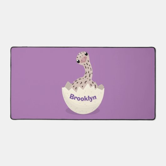 Cute hatching baby ostrich cartoon illustration bureaumat (Voorkant)