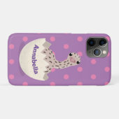 Cute hatching baby ostrich cartoon illustration Case-Mate iPhone case (Achterkant (horizontaal))