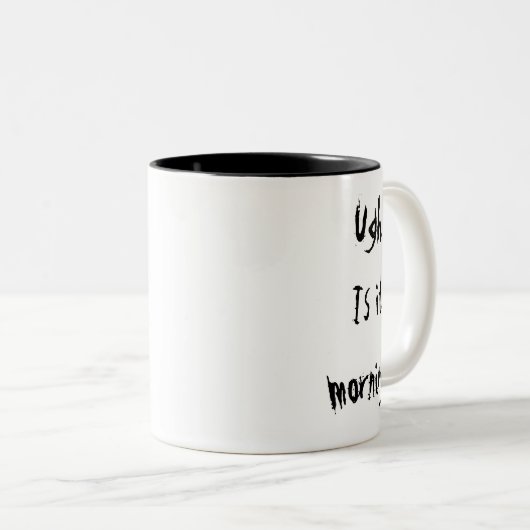 Cute Hate Mornings Mok (Voorkant rechts)