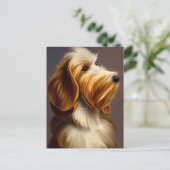 Cute Havanese Puppy Dog Briefkaart (Staand voorkant)
