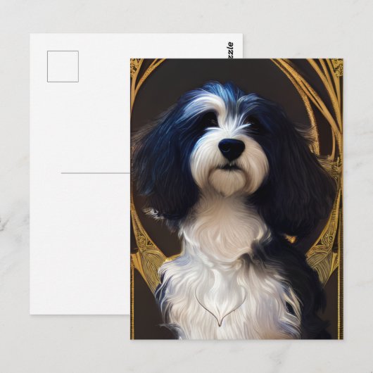 Cute Havanese Puppy Dog Briefkaart (Voorkant / Achterkant)