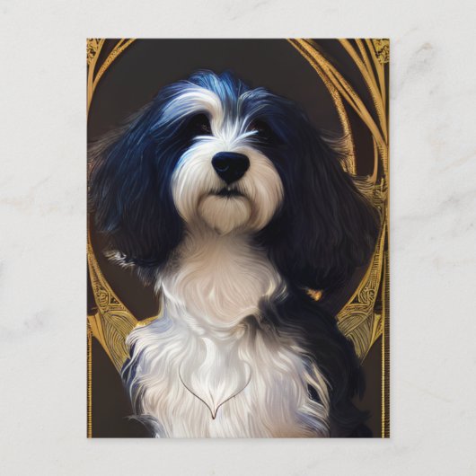 Cute Havanese Puppy Dog Briefkaart (Voorkant)