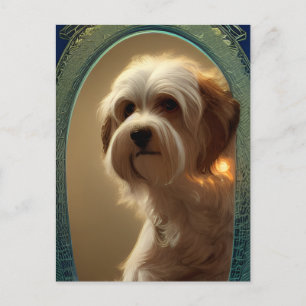 Cute Havanese Puppy Dog Briefkaart