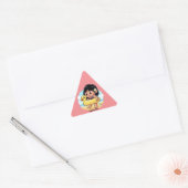 Cute Hawaiian Beach Day Sticker (Envelop)
