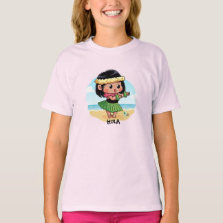 Cute Hawaiian Hula Girl T-shirt