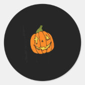 Cute He Is The Light In The Dark Christian Hallowe Ronde Sticker (Voorkant)
