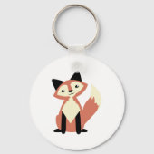 Cute Head-tilt Fox Sleutelhanger (Voorkant)