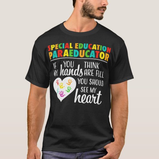 Cute Heart Apprecia (Paradocent onderwijs) T-shirt (Voorkant)