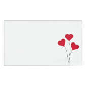 Cute Heart-ballonnen Naambadge (Voorkant)