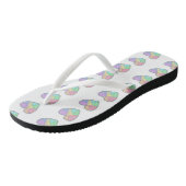 cute heart flip flops (Schuin)
