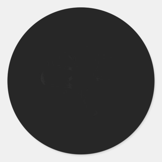 Cute Heart For Valentine's Day With Infinity Symbo Ronde Sticker (Voorkant)