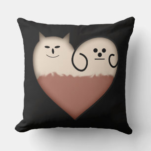 Cute Heart Friends Decorative Kussenhoes Kussen