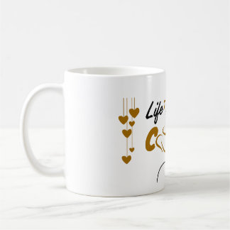 Cute Heart Graphic Koffiemok | Klassieke Mok, 330