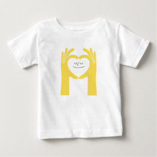 Cute Heart Hands Baby T-shirt