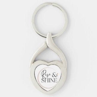 Cute heart keychain