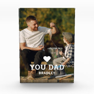 Cute HEART LIEFT U DAD Photo Names Fotoblokken