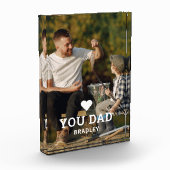 Cute HEART LIEFT U DAD Photo Names Fotoblokken