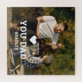 Cute HEART LIEFT U DAD Photo Names Legpuzzel (Horizontaal)