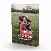 Cute HEART LIGT U MOM Moederdag Foto (Rechts)