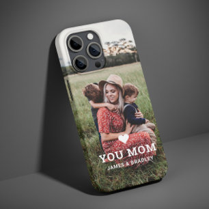 Cute HEART LIGT U MOM Moederdag Foto Case-Mate iPhone Case