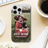 Cute HEART LIGT U MOM Moederdag Foto Case-Mate iPhone Case