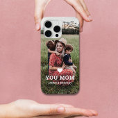 Cute HEART LIGT U MOM Moederdag Foto Case-Mate iPhone Case