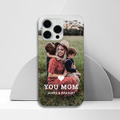 Cute HEART LIGT U MOM Moederdag Foto Case-Mate iPhone Case